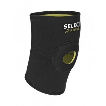 Наколенник с отверстием SELECT 6201 Open patella knee support (010) чорний, S 562010 фото