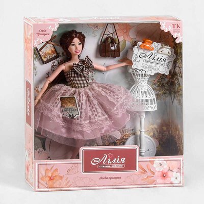 Кукла Лилия ТК - 13336 (48/2) "TK Group", "Лесная принцесса", аксессуары, в коробке 109631 фото
