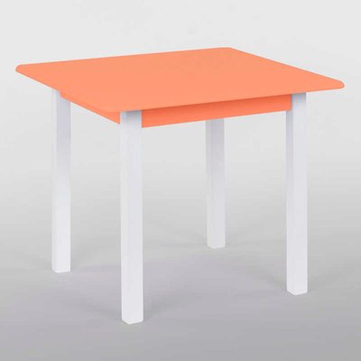 Столик 60*60 цвет оранжевый (1) высота 52 см "Игруша" 79845 фото