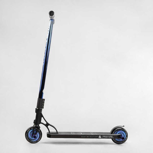 Самокат трюковий PL-71744 Best Scooter "Portal" HIC-система, ПЕГИ, алюмінієвий диск та дека, колеса PU, d=120мм, ширина керма 58 см 114052 фото