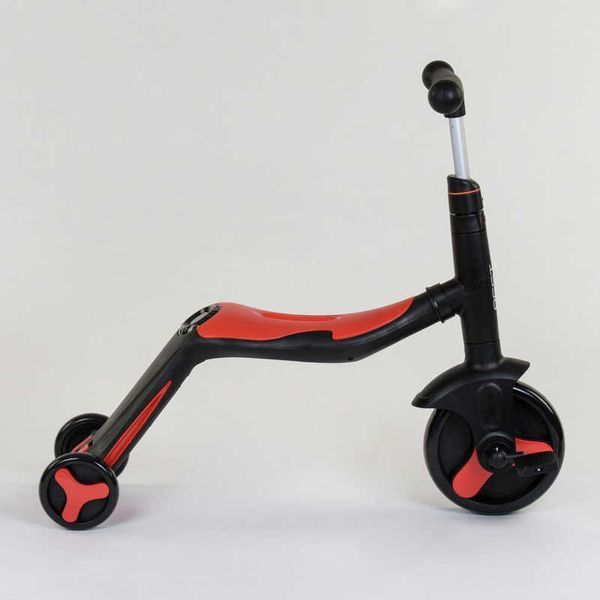 Самокат дитячий 3в1 JT 28288 Best Scooter, самокат-велобіг-велосипед, світло, 8 мелодій 80454 фото