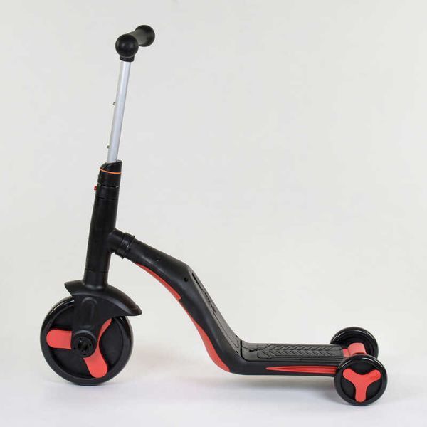 Самокат дитячий 3в1 JT 28288 Best Scooter, самокат-велобіг-велосипед, світло, 8 мелодій 80454 фото