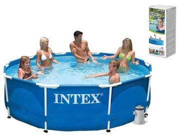 Intex Басейн каркасний 28202 NP (1) фільтр-насос /мережа 220-240 В/ 530гал/год, /6 + років /56999/ 305*76 см 42517 фото