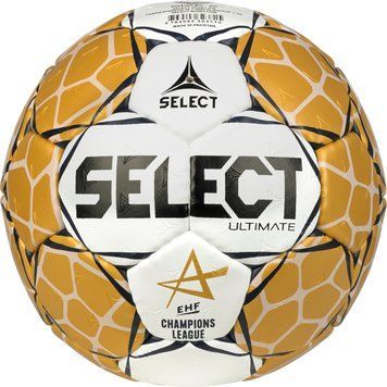 М&rsquo;яч гандбольний SELECT Ultimate EHF Champions League v23 (715) біл/золотий, junior (2) 161185 фото