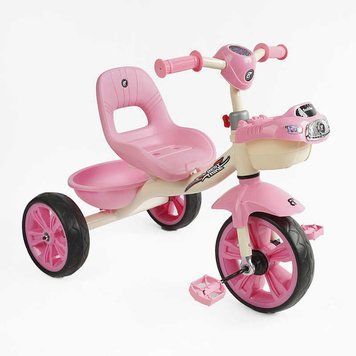 Детский велосипед (BS-60725) Best Trike колеса EVA переднее 10&rdquo;, заднее 8&rdquo;, стальная рама, украинская озвучка 169768 фото