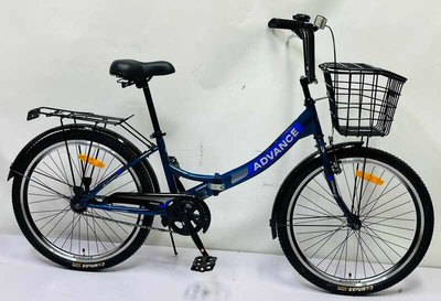 Велосипед складний Corso 24`` Advance (AD-24003) одношвидкісний, складна сталева рама 14`` 148347 фото
