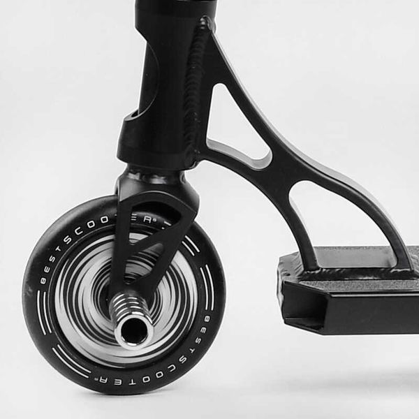 Самокат трюковий PL-81855 Best Scooter "Portal" HIC-система, ПЕГИ, алюмінієвий диск та дека, колеса PU, d=120мм, ширина керма 58 см 114053 фото