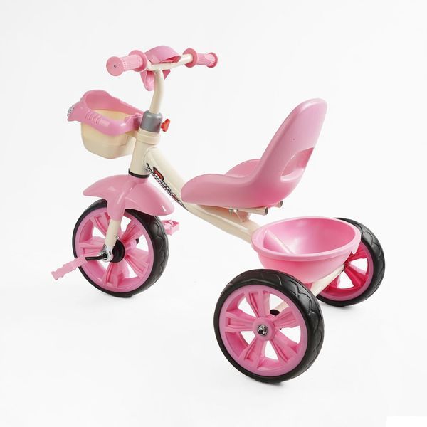 Детский велосипед (BS-60725) Best Trike колеса EVA переднее 10&rdquo;, заднее 8&rdquo;, стальная рама, украинская озвучка 169768 фото