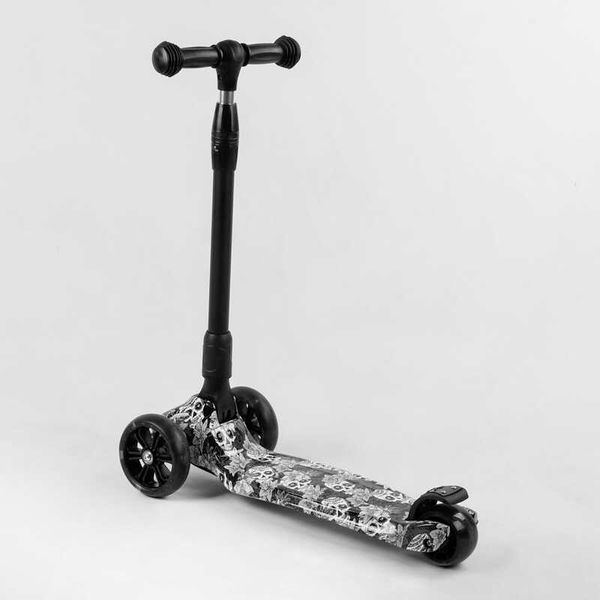Самокат трехколесный Best Scooter 65-878 MAXI складной алюминиевый руль 105402 фото