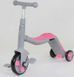 Самокат-велобіг-велосипед (JT 90601) Best Scooter, світло, 8 мелодій, колеса PU 90793 фото 1
