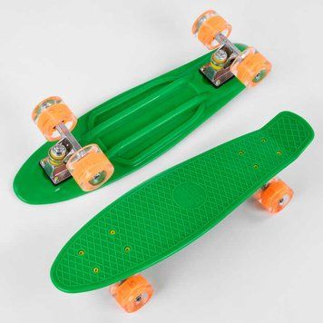 Скейт Пенні борд 1705 Best Board, дошка = 55см, колеса PU зі світлом, діаметр 6 см 99617 фото