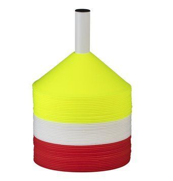 Набір маркерів SELECT Marker set 48 pcs w/plastic holder (340) черв/жовт/білий, 7см 749510 фото