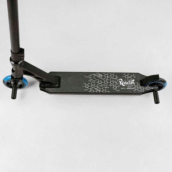 Самокат трюковый RC-11108 Best Scooter "Reactor" HIC-система, ПЕГИ, алюминиевый диск и дека, колёса PU, d=110мм, ширина руля 55 см 112770 фото