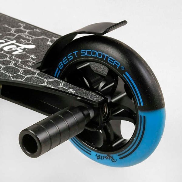 Самокат трюковый RC-11108 Best Scooter "Reactor" HIC-система, ПЕГИ, алюминиевый диск и дека, колёса PU, d=110мм, ширина руля 55 см 112770 фото