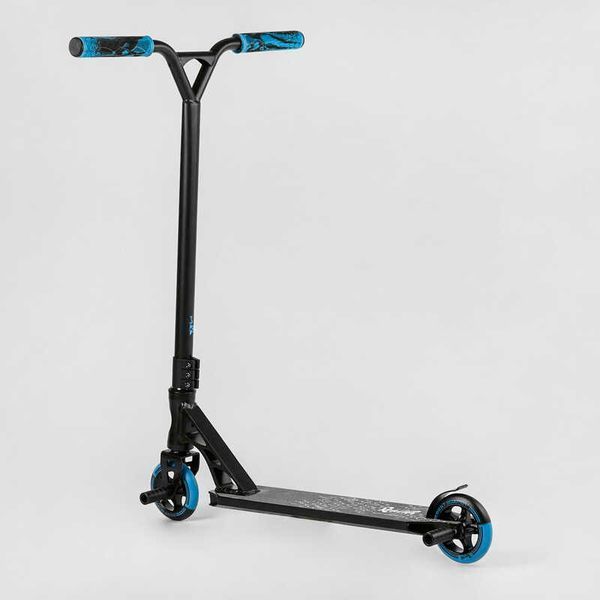 Самокат трюковый RC-11108 Best Scooter "Reactor" HIC-система, ПЕГИ, алюминиевый диск и дека, колёса PU, d=110мм, ширина руля 55 см 112770 фото