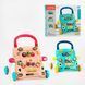 Ходунки-каталка з ігровим центром (67127) "WToys" 2 кольори, сортер, шестерні, світло, пісні, казки, на батарейках 137896 фото