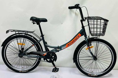 Велосипед складной Corso 24'' Advance (AD-24715) односкоростной, складная стальная рама 14'' 148345 фото