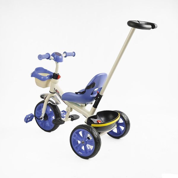 Детский велосипед с родительской ручкой (BS-70362) Best Trike колеса EVA переднее 10&rdquo;, заднее 8&rdquo;, стальная рама, украинское озвучивание 169771 фото