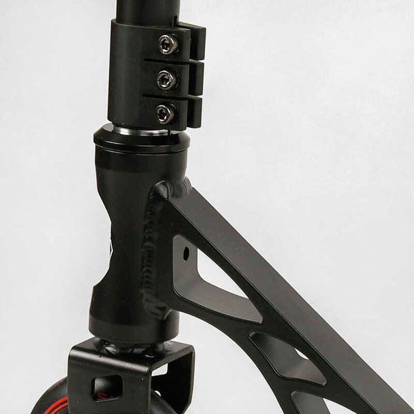 Самокат трюковый RC-33325 Best Scooter "Reactor" HIC-система, ПЕГИ, алюминиевый диск и дека, колёса PU, d=110мм, ширина руля 55 см 112772 фото