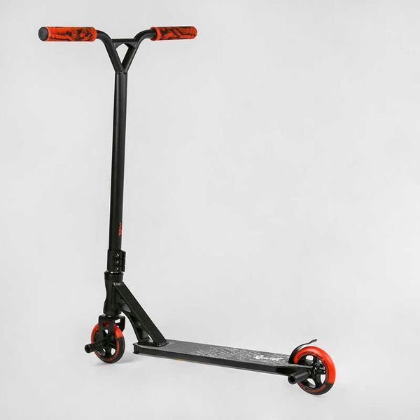 Самокат трюковый RC-33325 Best Scooter "Reactor" HIC-система, ПЕГИ, алюминиевый диск и дека, колёса PU, d=110мм, ширина руля 55 см 112772 фото