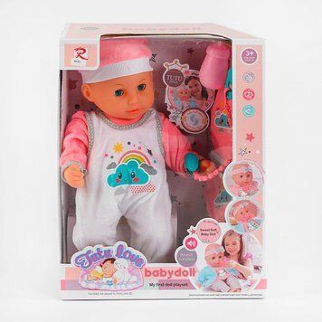 Пупс м`якотілий "Tutu Doll" з аксесуарами (6633) характерні малюкам звуки 125299 фото