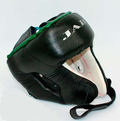 Шлем боксерский кожа "ТМ JAB" 17374 фото
