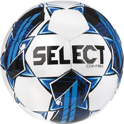 М’яч футбольний SELECT Contra FIFA Basic v23 (172) біл/синій, 3 085316 фото