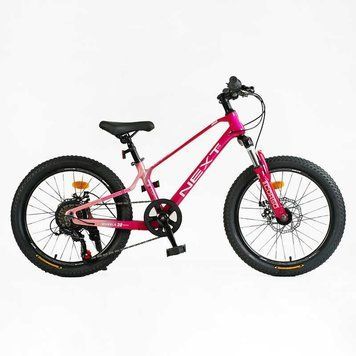 Дитячий спортивний велосипед 20" дюймів Corso &laquo;Next&raquo; NX-20203 (1) магнієва рама, Shimano Revoshift 7 швидкостей, зібраний на 75 150665 фото