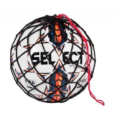 Сітка для м'ячів SELECT Ball net (010) чорний, 1 ball 737010 фото