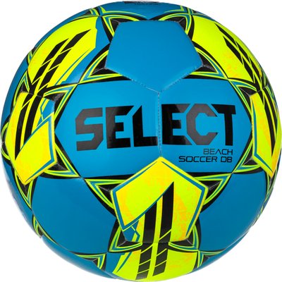 М'яч для пляжного футболу SELECT Beach Soccer v23 (137) син/жовтий, 5 099516 фото