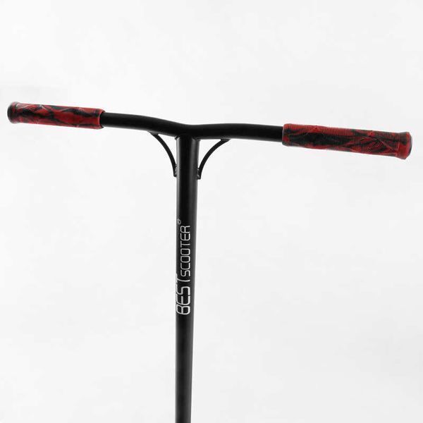 Самокат трюковий Best Scooter BS-77488 HIC-система, ПЕГИ, алюмінієвий диск та дека , колеса PU, d = 110мм, ширина керма - 60 см 105678 фото