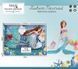 Лялька QJ 137 (36/2) "Русалонька", висота 30 см, фігурка морського мешканця у коробці 135809 фото