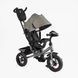 Трехколесный велосипед с родительской ручкой Best Trike (3390 - 35-723) надувные колеса, музыкальная фара USB 162584 фото 1