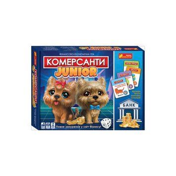 Настільна гра "Комерсанти. Junior" 10120162У 5868У (12) "Ранок" 118149 фото