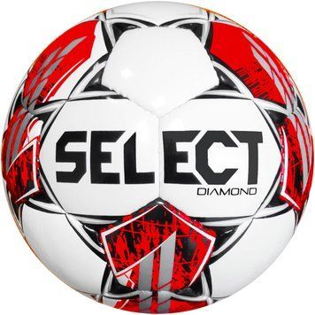 М&rsquo;яч футбольний SELECT Diamond v23 (127) біл/червон, 3 085436 фото