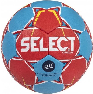 Мяч гандбольный SELECT Circuit (105) червон/син, 1 264285 фото