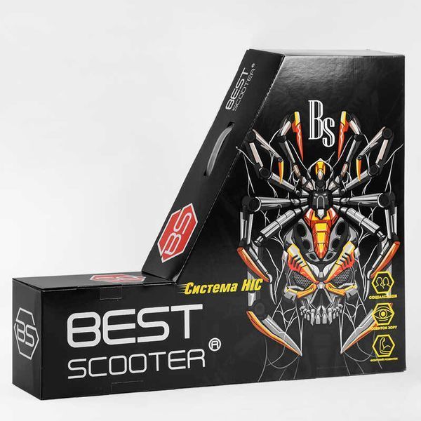 Самокат трюковий 53442 Best Scooter HIC-система, ПЕГИ, алюмінієвий диск та дека, колеса PU, d = 110мм 107488 фото