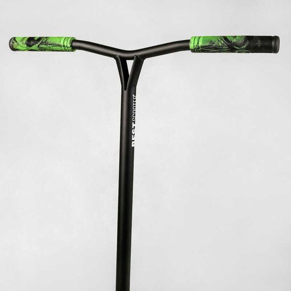 Самокат трюковий з поліуретановими колесами 115мм (МТ-60611) Best Scooter "FEAR" SCS-система, ПЕГІ алюмінієвий диск та дека 112902 фото