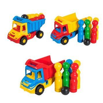 Грузовик с кеглями "Multi truck" 39220 (4) 3 цвета, "Tigres" 56162 фото