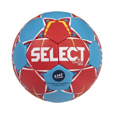 Мяч гандбольный SELECT Circuit (105) червон/син, 2 264285 фото