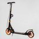 Самокат з ручним дисковим гальмом та 2 амортизатори Best Scooter (BS-98033) колеса PU діаметр - 200мм, підсклянник 118489 фото 5