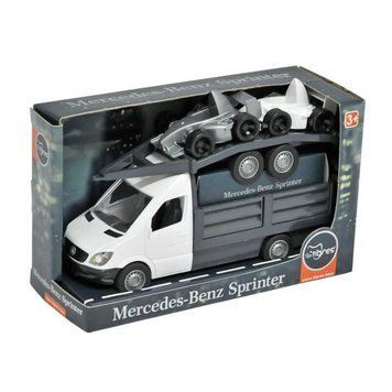 Машина "Mercedes-Benz Sprinter" бортовой с лафетом 39670 (БЕЛЫЙ) (6) "ТИГРЕСС" 105851 фото