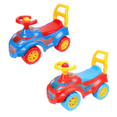 Автомобіль для прогулянок (Беби машина) "Спайдер" толокар 3077 (3) 2 цвета, /ЦЕНА ЗА 1 ШТ/ "Technok Toys" 9910 фото