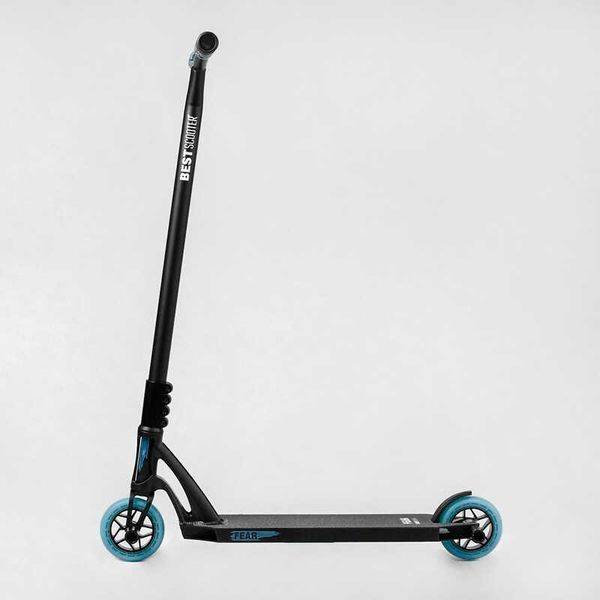 Самокат трюковий з поліуретановими колесами 115мм (МТ-40488) Best Scooter "FEAR" SCS-система, ПЕГІ алюмінієвий диск та дека 112900 фото