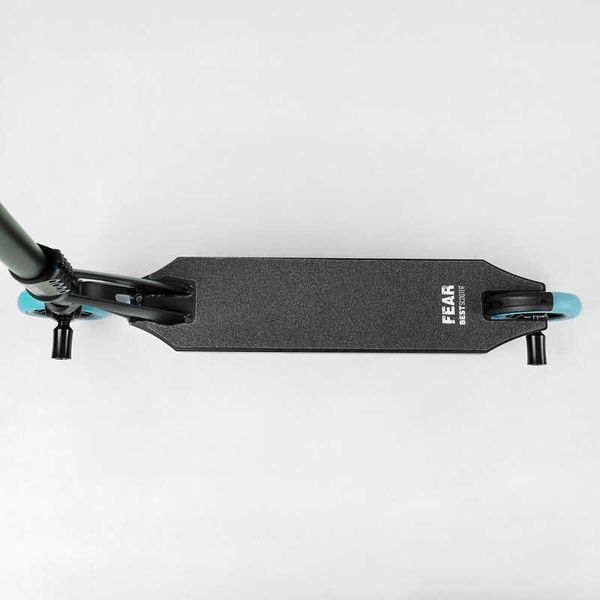 Самокат трюковий з поліуретановими колесами 115мм (МТ-40488) Best Scooter "FEAR" SCS-система, ПЕГІ алюмінієвий диск та дека 112900 фото