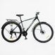 Велосипед Спортивный Corso Fisher 29" дюймов с оборудованием Shimano 21 скорость (FS-31182) рама стальная 21", собран на 75% 177328 фото 3