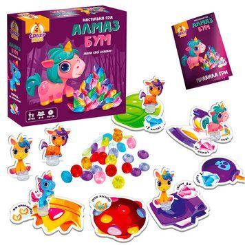 Игра настольная маршрутная "Алмаз бум единорожки" (VT 8055-31) "Vladi Toys" 148128 фото