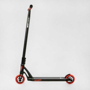 Самокат трюковый с полиуретановыми колесами 115мм (МТ-50599) Best Scooter "FEAR" SCS-система, ПЕГИ алюминиевый диск и дека 112901 фото