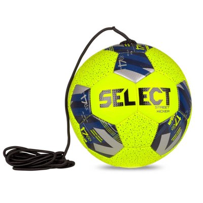 М’яч футбольний SELECT Street Kicker v24 Yellow- Blue (556) жовт/синій, 4 5703543350421 фото