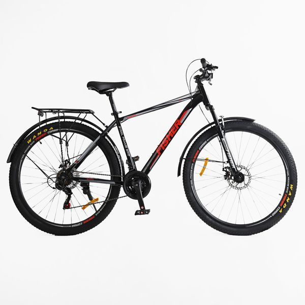 Спортивный Велосипед Corso Fisher 29" дюймов с оборудованием Shimano 21 скорость (FS-41473) рама стальная 21", собран на 75% 177326 фото